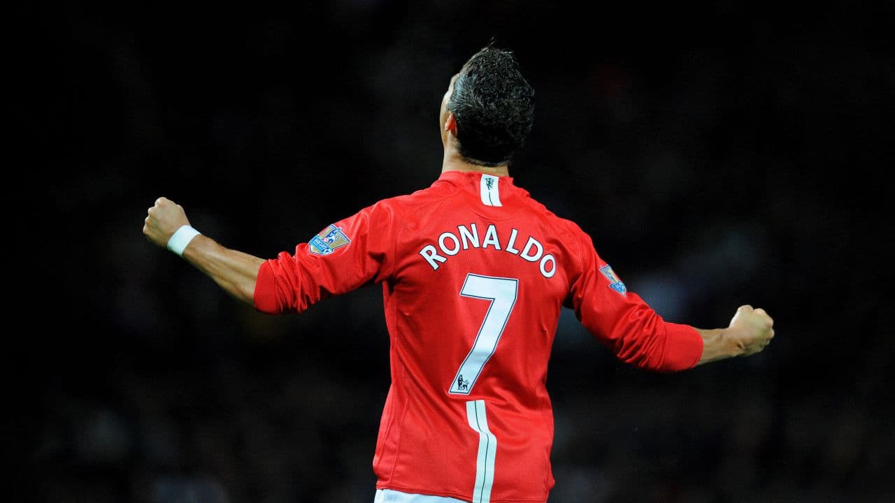 Ronaldo celebrating